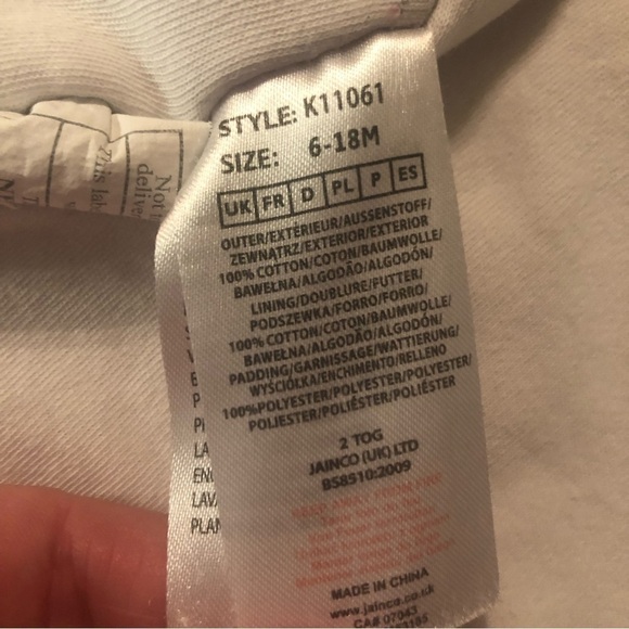 2 TOG Sleep Sack Size 6-18 Months - Picture 7 of 7